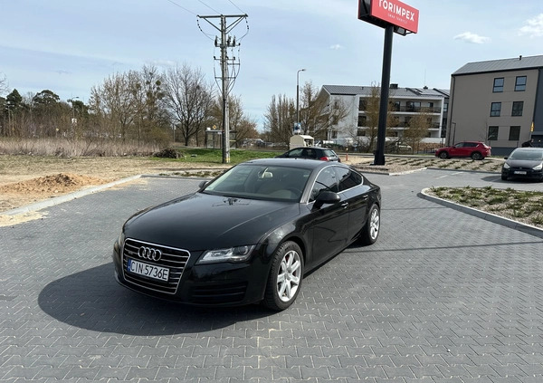 Audi A7 cena 62900 przebieg: 261000, rok produkcji 2011 z Toruń małe 121